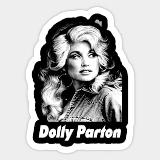 Vintage Music Dolly For Men Women Sticker